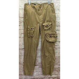 Polo Ralph Lauren Paratrooper Pants Khaki Tan Cargo Men 32 x 32(31) Vintage